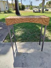 top wicker side oak table for sale  Port Saint Lucie