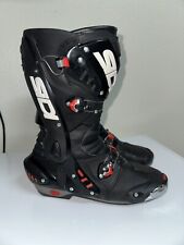 Botas de motocicleta Sidi - Tamanho 11 masculinas pretas e vermelhas excelentes comprar usado  Enviando para Brazil