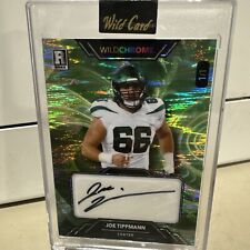 2023 Wildcard WildChrome Pro Look Joe Tippmann 🔥1/1 🔥 Jets Rookie for sale  Shipping to South Africa