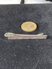 Tie clip silver for sale  SIDMOUTH