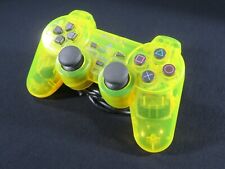ps2 controller dual shock 2 lemon yellow playstation sony Japan game for parts for sale  Shipping to South Africa