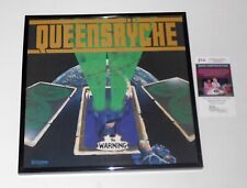 FRAMED Queensryche The Warning Album LP Geoff Tate assinado JSA CERT comprar usado  Enviando para Brazil