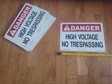 Danger high voltage for sale  Bethesda
