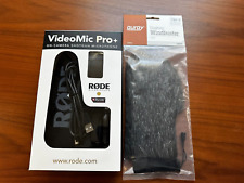 Kit de microfone RODE VideoMic Pro+ montagem em câmera espingarda com para-brisa Auray comprar usado  Enviando para Brazil