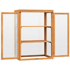 Outsunny shelves wooden for sale  Ireland