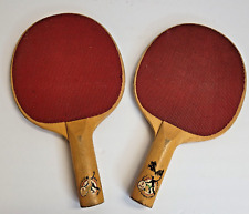 Par de pás de tênis de mesa vintage universal madeira década de 1960 comprar usado  Enviando para Brazil
