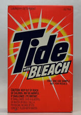 Detergente de lavandería Tide with Bleach 1998 de colección muestra gratuita utilería nuevo stock antiguo 4,5" segunda mano  Embacar hacia Argentina