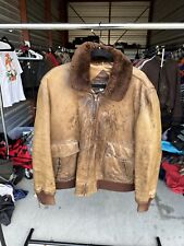 Vintage leather fur for sale  Menasha