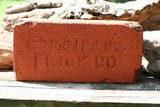 BRICK CORSICANA BRICK CO. Stamped in OLD Clay Brick for sale  Shipping to South Africa