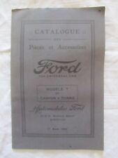 Ancien catalogue ford d'occasion  Saint-Éloy-les-Mines