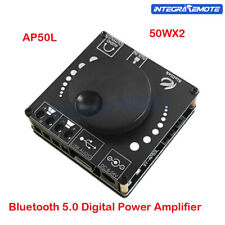 12V 24V Bluetooth 5.0 Audio Digital Power Amplifier 50W + 50W Stereo Board AUX Nuevo segunda mano  Embacar hacia Argentina
