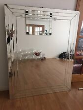 Large mirror silver for sale  PINNER