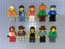 10 LEGO FIGUREK I MANÓW LEGO CITY TOWN RACERS DYNIA kolekcja, używany na sprzedaż  PL