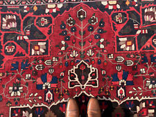 persian red rug white blue for sale  Allen