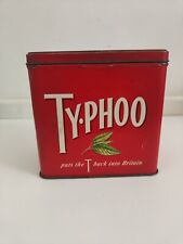 Typhoo tea tin for sale  PLYMOUTH