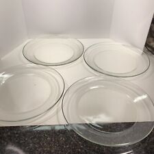 Pratos de almoço de vidro transparente Arcoroc France Classique cupê 9" diâmetro comprar usado  Enviando para Brazil