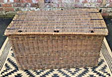 Vintage wicker basket for sale  HEREFORD