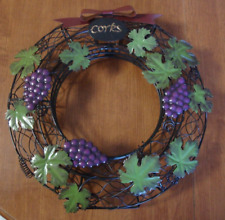 New metal wreath for sale  Morgan