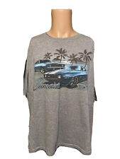 Mens Newport Blue Grey Graphic Printed Blue Camaro SS 396 T-Shirt Size 2XL for sale  Shipping to South Africa