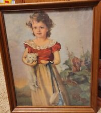 Framed vintage lithograph for sale  Wichita Falls
