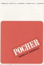 Catalogo pocher 1969 usato  Sciacca