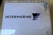 INTERMARINE, Tischflagge, Reederei, shipping company, usado comprar usado  Enviando para Brazil