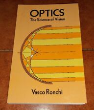 Edición Vasco Ronchi Optics The Science Of Vision Dover 1991 segunda mano  Embacar hacia Argentina