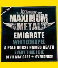 EMIGRATE WHITECHAPEL OVERSENSE Metal Hammer 2021 CD Vol 266 Promo Importación de Alemania segunda mano  Embacar hacia Mexico