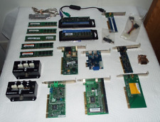 Used, VTG. LOT OF PC COMPONENTS MODEM, MEMORY, ETHERNET CARDS, USB ADAPTER ETC.. READ! for sale  Shipping to South Africa