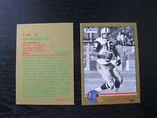 Cartão Jogo Chuck Ealey (Toledo) 1992 CFL #7A comprar usado  Enviando para Brazil