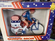 Juguete de bicicleta Olympic Racer con ciclista EE. UU. Kresge Co., usado segunda mano  Embacar hacia Argentina