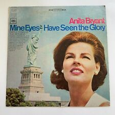 Anita Bryant Mine Eyes Have Seen The Glory Columbia CS 9373 EUA 1966 Vintage Anos 60 comprar usado  Enviando para Brazil