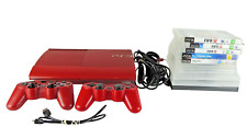 Pacote de console PS3 super slim vermelho comprar usado  Enviando para Brazil