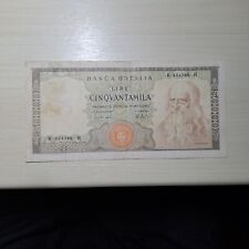 Banconota 50000 lire usato  Salerno