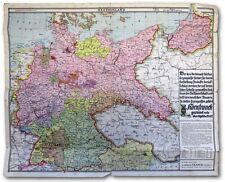 Landkarte deutschland 1937 gebraucht kaufen  Wittstock/Dosse