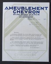 Facture paris 1928 d'occasion  Nantes-