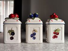 3 Porcelanowe pojemniki, słoiki do kuchni Villeroy Boch Cottage Charm na sprzedaż  PL