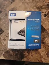 WD My Passport Ultra 2TB External Portable USB Hard Drive WDBBKD0020BBK Y7H8 for sale  Shipping to South Africa