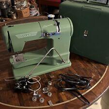 c.1956-58 ELNA Switzerland SUPERMATIC SEWING MACHINE Free Arm Works for sale  Shipping to South Africa