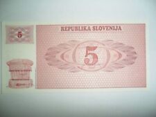 Banconota tolariev slovenia usato  Reggio Calabria