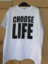 Choose life white for sale  SUTTON-IN-ASHFIELD