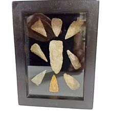 9 Arrowheads Display Glass Case , Glass Display Cabinet , used for sale  Laredo