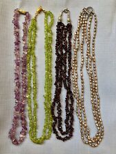 Semi precious necklaces. for sale  SCARBOROUGH