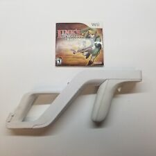 Link's Crossbow Training + Zapper Gun Nintendo Wii Paquete Probado JUEGO SELLADO segunda mano  Embacar hacia Argentina