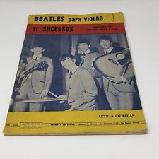 Usado, Vintage Beatles Música Songbook Brasil Partituras Portuguesas 1965 Para Violao comprar usado  Enviando para Brazil