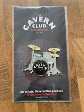 Kit de bateria esmaltada Cavern Club Liverpool Inglaterra ímã lembrança esgotado online NOVO comprar usado  Enviando para Brazil