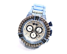 Invicta 34282 relógio masculino reserva quartzo 3 ponteiros prata, mostrador branco comprar usado  Enviando para Brazil