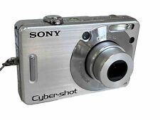 Câmera Digital Sony Cyber-shot DSC-W70 7.2MP 3x Zoom Óptico Prata Batt/Chg/SD, usado comprar usado  Enviando para Brazil