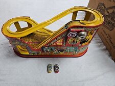 J Chein & Company No. 275 Tin Metal Mechanical Roller Coaster With 2 Cars In Box for sale  Shipping to South Africa