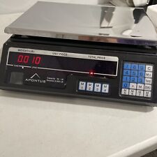 ACS-30 40kg/5g Digital Price Computing Scale for Vegetable US Plug Silver Black for sale  Shipping to South Africa